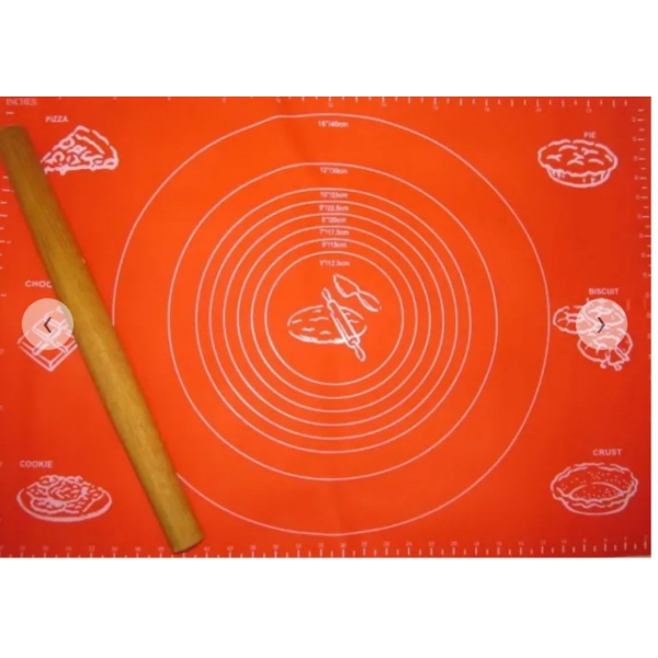 / Силіконовий килимок для випічки і розкочування PRC CHI 64*45см