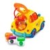 Ігровий набір сортер Автошка Limo Toy 9170 звукові та світлові ефекти пластик 6 фігур жовтий Ігровий набір сортер Автошка Limo Toy 9170 звукові та світлові ефекти пластик 6 фігур жовтий