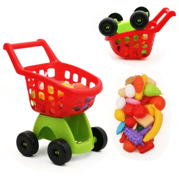 / Візок для супермаркету Technok toys 8713 з набором продуктів