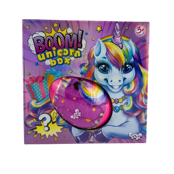 Набір для дитячої творчості Boom Unicorn Box багатофункціональний Набір для дитячої творчості Boom Unicorn Box багатофункціональний