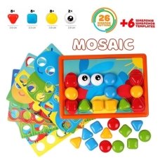 / Дитяча розвиваюча мозаїка Technok Toys  6047, 26 деталей, 6 карток