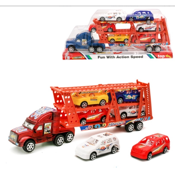 / Трейлер інерційний 37 см, автобус, 8,5 см, в слюді