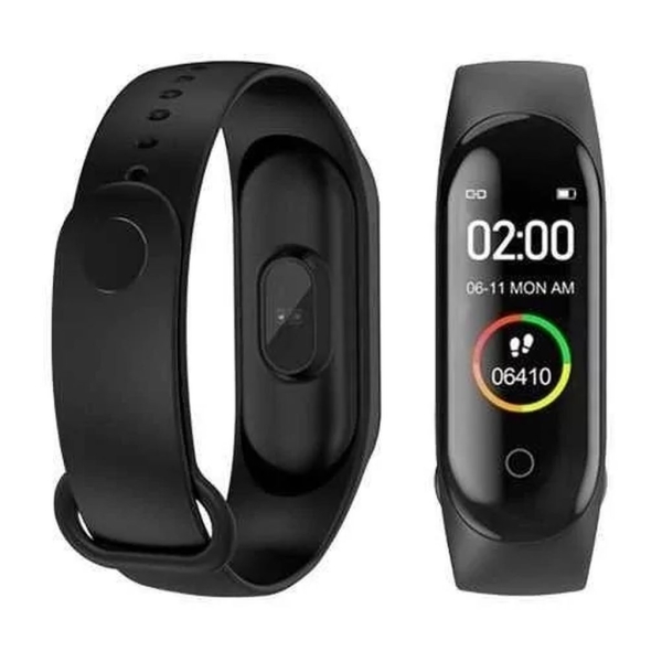 Фітнес-браслет Smart Watch М4-B Fitness band 135 мАг Black