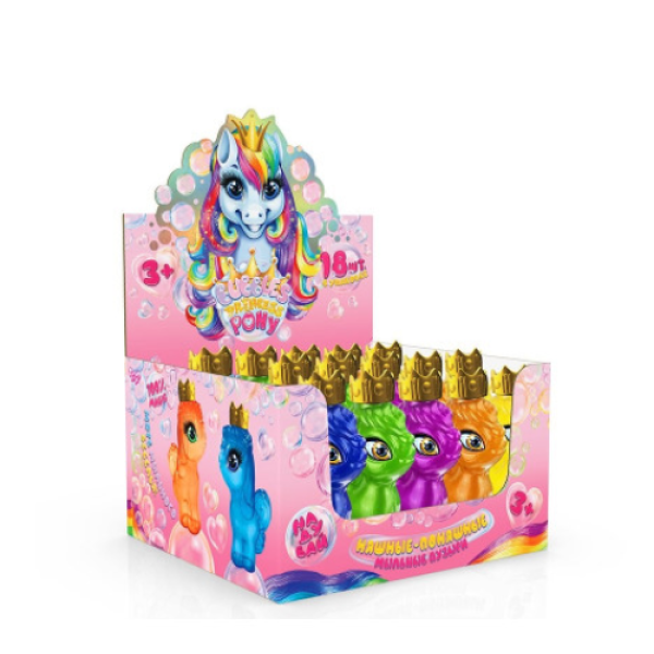 Мильні бульбашки Bubbles Princess Pony BPP-01-01U 95 мл