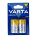 Батарейка циліндрична (бочонок) С VARTA Energy LR14 лужна Батарейка циліндрична (бочонок) С VARTA Energy LR14 лужна