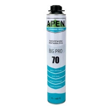 Піна монтажна пістолетна 880 мл Apen BIG PRO 70 всесезонна