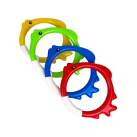 Набір іграшок для купання Рибки Intex 55507 4 предмети різнобарвний