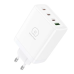 Зарядний блок живлення 3хType-C+USB WUW C158 100 W 20 V 5 A білий