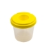 Стакан-непроливайка для малювання ZiBi ZB6900-08 одинарний жовтий