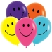 Повітряна куля 25 см Смайл 11-92 різнобарвний