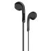 Навушники дротові вкладки Hoco M39 Rhyme AUX з мікрофоном чорний