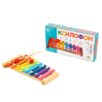 Іграшковий ксилофон MD0713 23.5 см різнобарвний