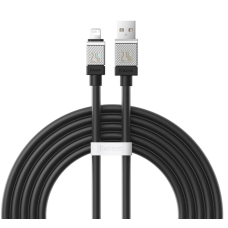 Кабель USB/Apple Lightning 2 м Baseus CoolPlay 2.4 А чорний