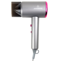 Фен для волосся Crownberg CB-2317 3200 Вт сірий з рожевим