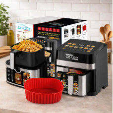 Аерофритюрниця Zepline ZP-00344, 13 л, 4200 Вт, 12 програм, знімний кошик new