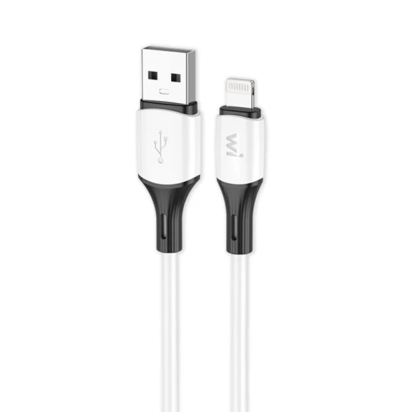 Кабель Wibrand Mamba iP silicone charging data cable 1m White new