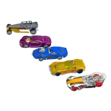 Іграшковий набір машинок 5в1 Hot Wheel метал 7 см різнобарвний