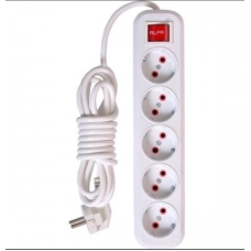 / Подовжувач з вимикачем на 5шт/3м