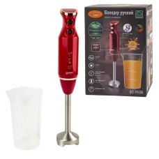 Блендер занурювальний з мірним стаканом BITEK BT-793R 1200 Вт 0.7 л червоний