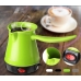/ Турка Crownberg СВ-1564 електрична, 1000Вт, 400мл, на 3 чашки, зелений