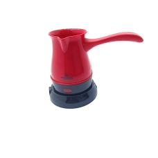 / Турка Crownberg СВ-1564 електрична, 1000Вт, 400мл, на 3 чашки, червоний