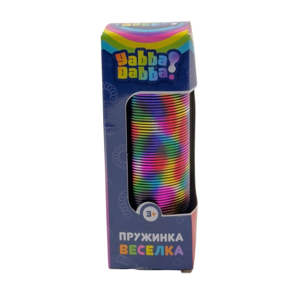 Іграшка антистрес пружинка-веселка 15 х 5 см Yabba Dabba YD2547 різнобарвний