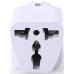 Мережевий перехідник US-EU Travel Adaptor білий