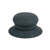 Ручка для кришки Empire EM-3372 Лео 4.5 см ебоніт сірий