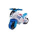 Мотоцикл-толокар дитячий Police Technok Toys 5125 білий з синім
