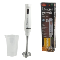 Блендер занурювальний з мірним стаканом BITEK BT-346B 1600 Вт 0.6 л білий