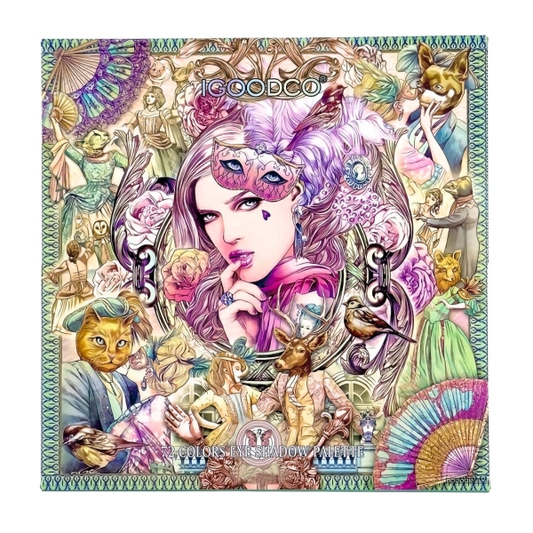 Дитячі тіні для повік LK5107 різнобарвний