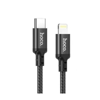 Кабель Type-C/Apple Lightning 2 м HOCO X14 20 Вт 3 А чорний