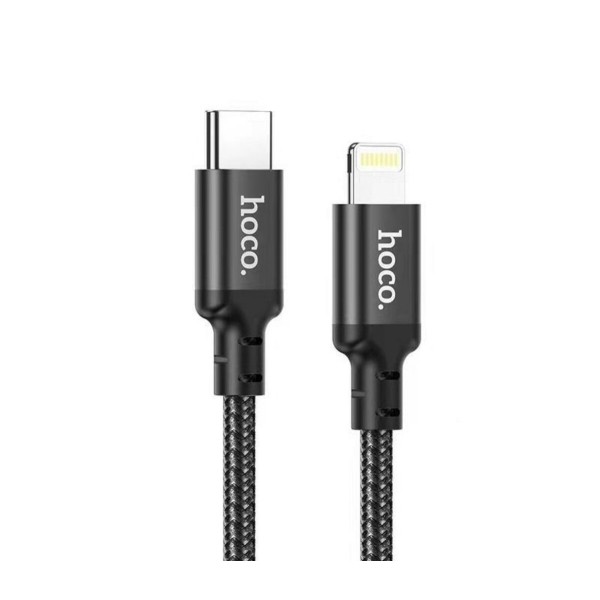 Кабель Type-C/Apple Lightning 2 м HOCO X14 20 Вт 3 А чорний