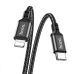 Кабель Type-C/Apple Lightning 2 м HOCO X14 20 Вт 3 А чорний