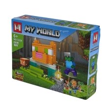 Конструктор Minecraft K097 My World 89-92 деталі мікс