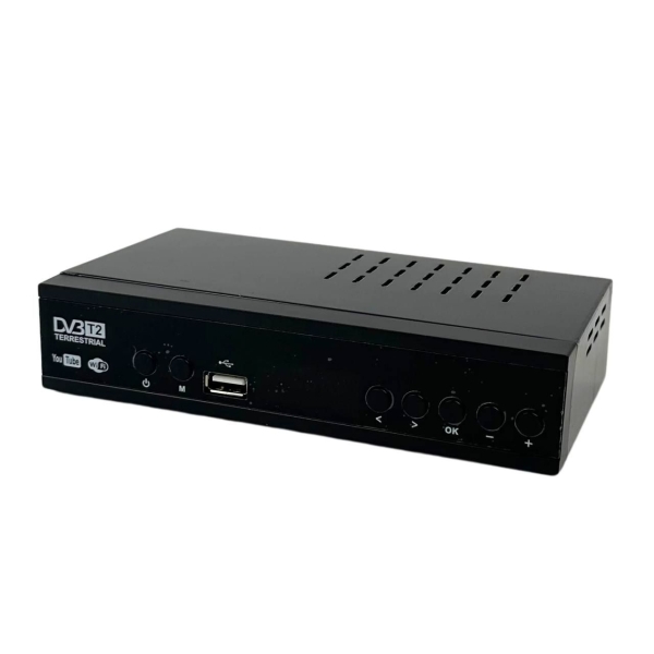 Приставка тюнер T2 DVB M8 IPTV USB HDMI RCA чорний