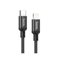 Кабель Type-C/Apple Lightning 2 м HOCO X14 20 Вт 3 А чорний