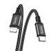 Кабель Type-C/Apple Lightning 2 м HOCO X14 20 Вт 3 А чорний