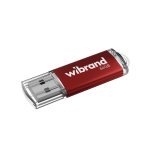 Флеш пам'ять USB 64 GВ Wibrand Cougar USB 2.0 червоний