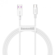 Кабель USB/Type-C 2 м Baseus Superior 66 Вт білий