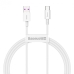 Кабель USB/Type-C 2 м Baseus Superior 66 Вт білий Кабель USB/Type-C 2 м Baseus Superior 66 Вт білий