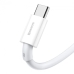Кабель USB/Type-C 2 м Baseus Superior 66 Вт білий Кабель USB/Type-C 2 м Baseus Superior 66 Вт білий