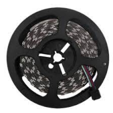 / Светодиодная лента от сети 5м с пультом многоцветная