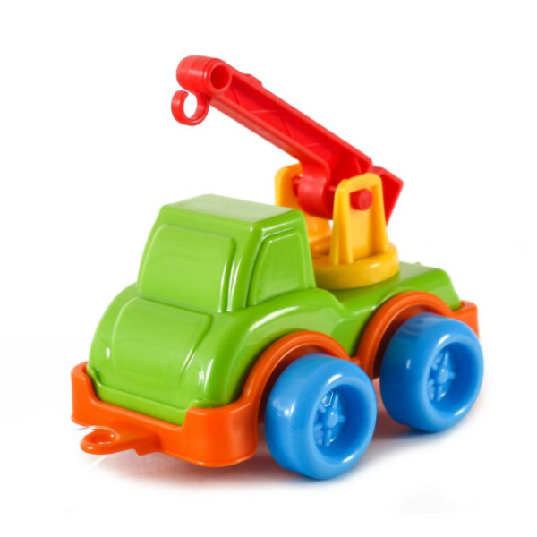 Іграшковий міні автокран Technok Toys 5224 рухливі елементи пластик 11 см різнобарвний