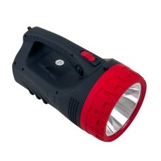 Ліхтар-прожектор акумуляторний ручний Yajia YJ- 2829TP портативний чорний з червоним