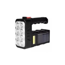 / Ліхтар-ручний акумуляторний BL 7701B з power bank та сонячною панеллю чорний