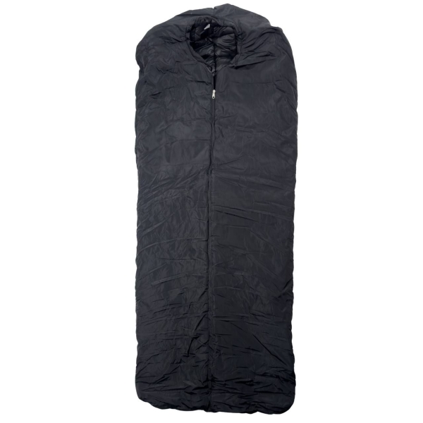 Спальний мішок зимовий тактичний до -15°C чорний