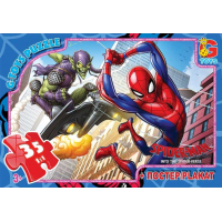Пазли класичні 35 елементів G-Toys GP-SM901 Людина-павук з постером new