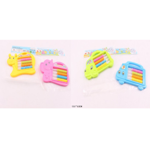 Іграшкова рахівниця YM011/YM012 пластик 13 х 9 см жовтий