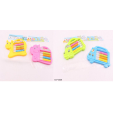 Іграшкова рахівниця YM011/YM012 пластик 13 х 9 см жовтий